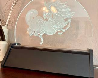 Lighted, signed & numbered
