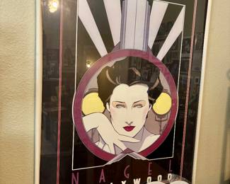 Patrick Nagel poster