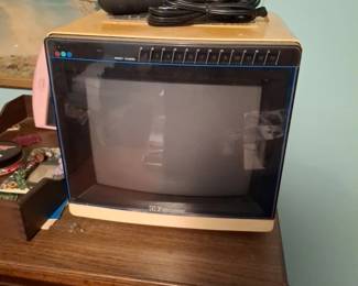 We have 2 vintage tvs