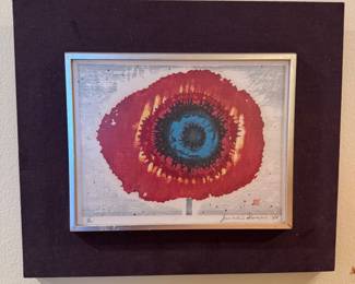 Joichi Hoshi flower (poppy) From the 60s