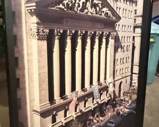Vintage New York Stock Exchange (NYSE) Promotional Poster