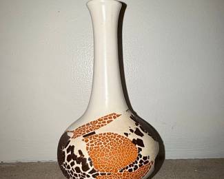  "Earth Wrap" Ceramic Bud Vase