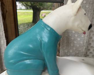 Spuds MacKenzie Bud Light Promotional Lamp Statue