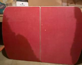 Vintage Red Formica  Table