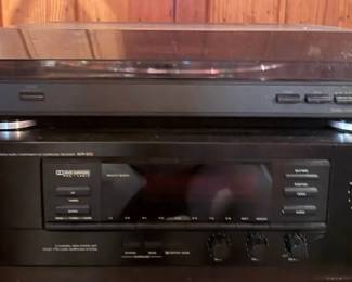 Sony PS-LX250H Turntable and Denon AVR-610 Receiver