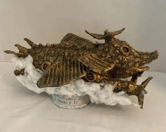 Signed Horned Owl