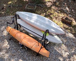 three kayaks stand sold separately