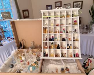 VTG. Miniature Perfume Designer Brands, first floor