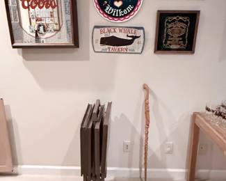 Electric sign, dartboard, and more
