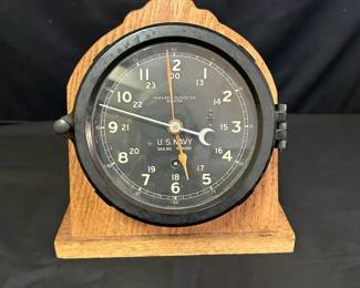 Chelsea Clock Co. U.S. Navy Clock