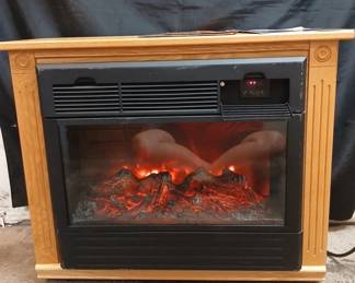 HeatSurge Electric Fireplace Amish Made