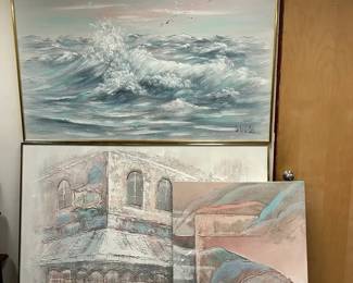 3 Lee Reynolds Huge Art Pieces