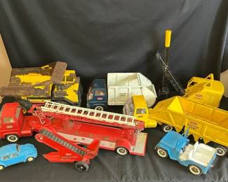 Vintage Diecast Metal Vehicles Lot 2 Tonka