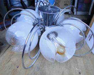 Murano Glass Atomic Light Fixture