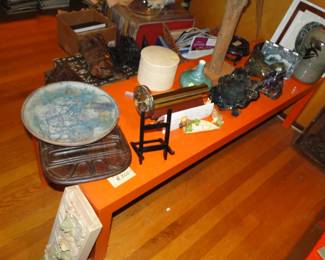 Orange Parsons Table
