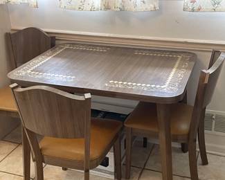 Vintage table and chairs
