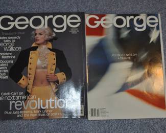 First and Last Issue of George Magazine 