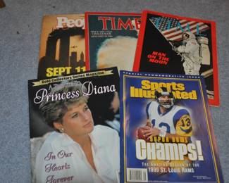 Vintage People, Time and Life Magazines 