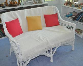 Wicker Love Seat 