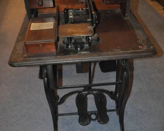 Antique Wheeler Wilson Sewing Machine made in St.Louis Mo.