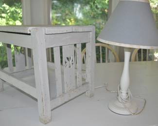 Small Table and Lamp 