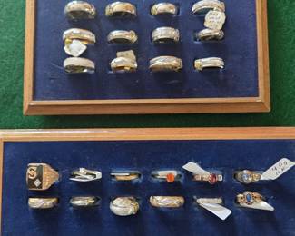 Gold rings