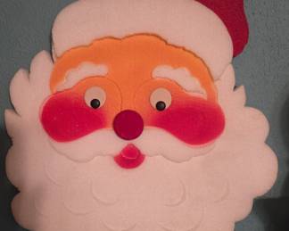 Santa wall hanging