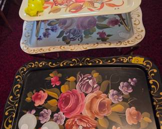 Tv stands painted