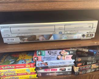 Emerson VHS / DVD Combo