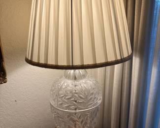Large Crystal Lamp