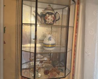 Brass & Glass Curio