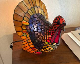 Stained Glass Light Up Turkey