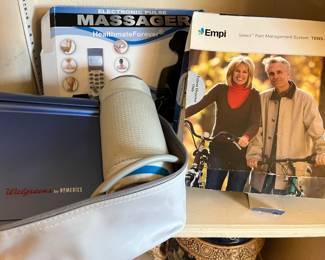 TENS machine, BP cuff