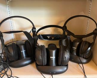 There are even more headphones not in the photo.