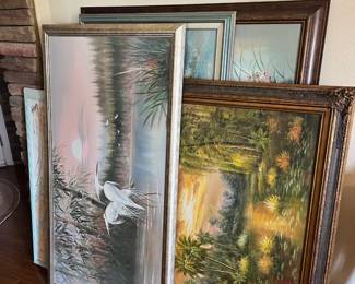 Wall art from small to very large in size