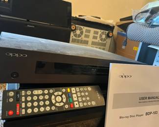 One of 3 DVD players