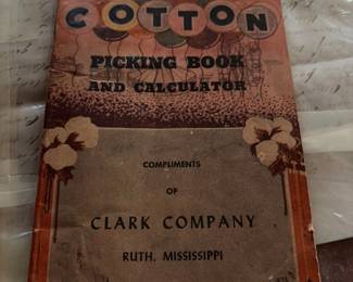 Clark and company cotton exchange and information book, antique and vintage very unique piece for any southern collection 