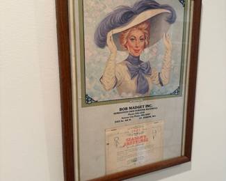 1903 BOB MADGET CALENDAR