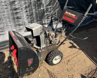Lot #30 Yard Machines by MTD 5HP Two-Stage Snow Blower Tecumseh Engine Self-Propelled