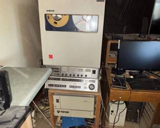 Lot #35 Sony Videocorder Reel-to-Reel VTR System with Digital Time Base Corrector 1970s