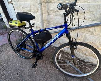 Lot #11 Huffy Rock Creek 26 Mountain Bike Blue Electric Conversion Hub Motor Battery