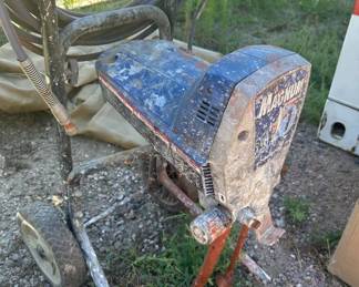 Lot #8 Graco Magnum X7 Power-Piston Airless Paint Sprayer with Hose on Cart