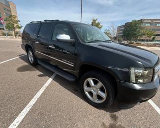 Lot #52 2012Chevrolet Suburban LTZ Vortec V8 SUV 174K Black