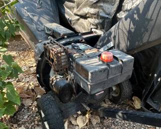 Lot #22 Yard Machines MTD 10HP 3-Way System Gas Chipper Shredder Tecumseh Engine