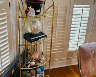 Brass Corner Shelf