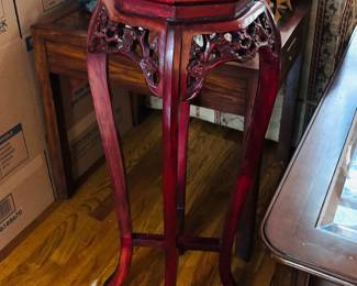 Asian Stand w/ Marble Top