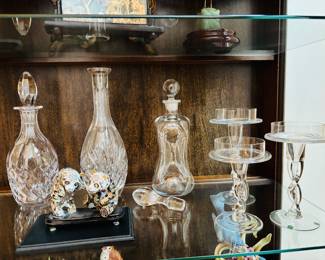 Cloisonne Panda's & Cut Crystal