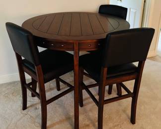 Tall Table w/ Four Chairs