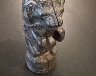 Cast Iron Lion Piggy Bank