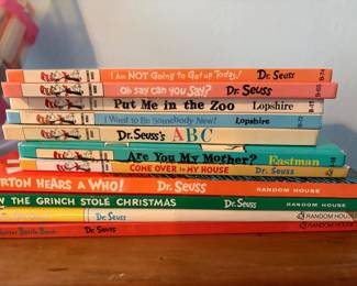 Vintage Children's books. Dr. Seuss